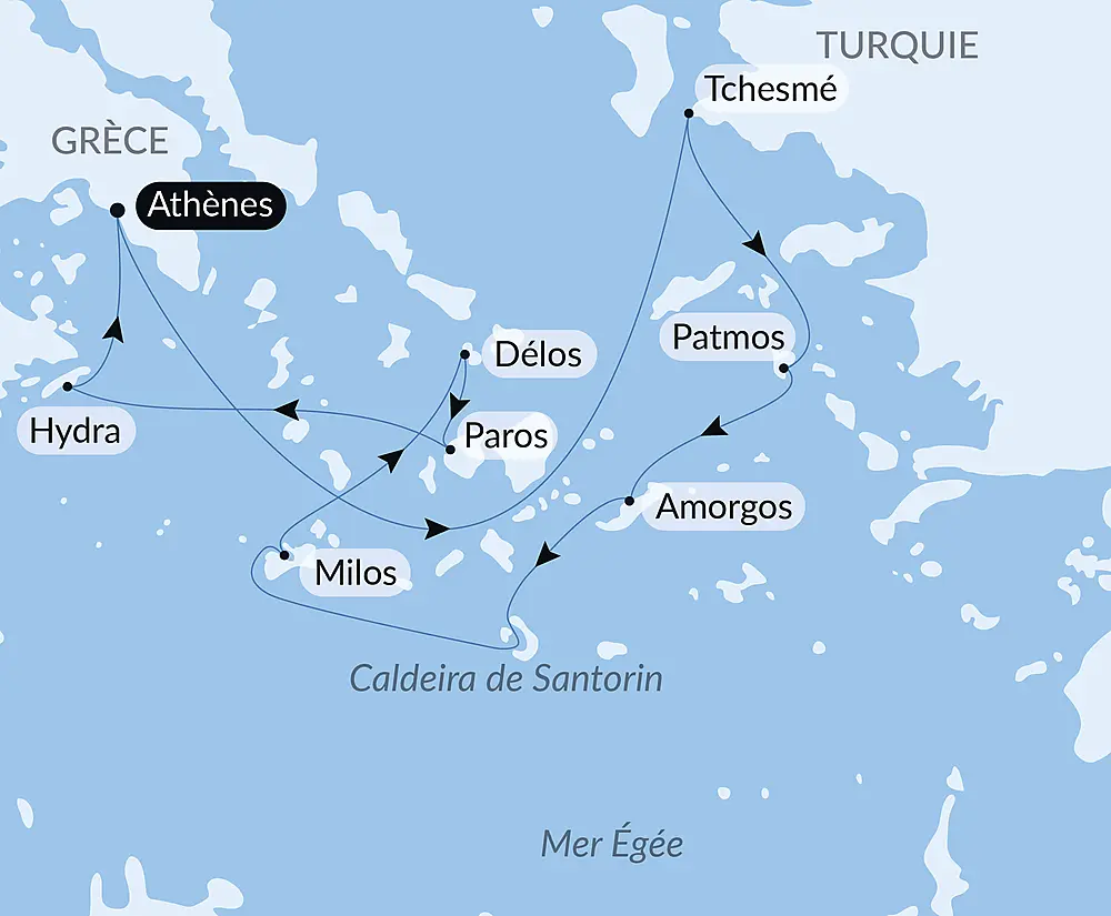Au cœur des îles grecques