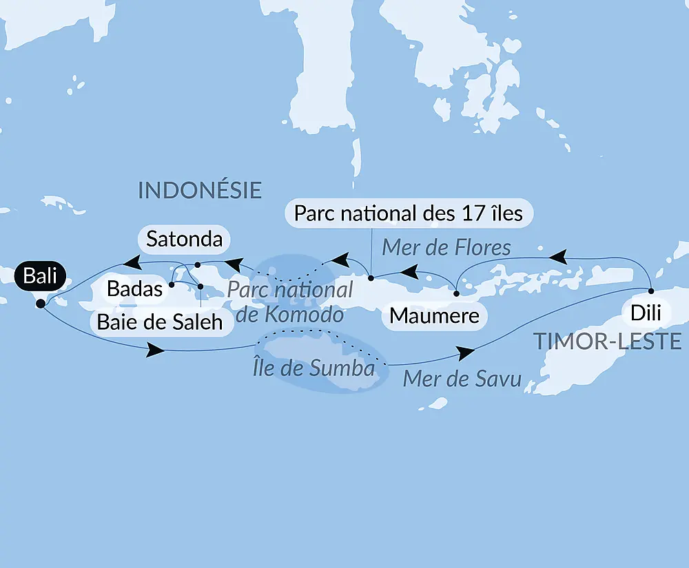 Terres sauvages d’Indonésie